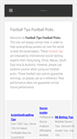 Mobile Screenshot of footballtipsfootballpicks.com